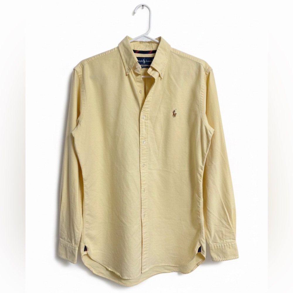 Ralph Lauren Men's Light Yellow Classic fit